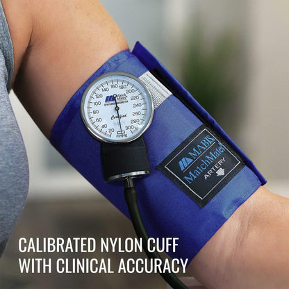 SPHYG, ANEROID MATCH MATE W/STETHOSCOPE BLU