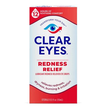 CLEAR EYES, DRP REDNESS RELIEF0.5OZ