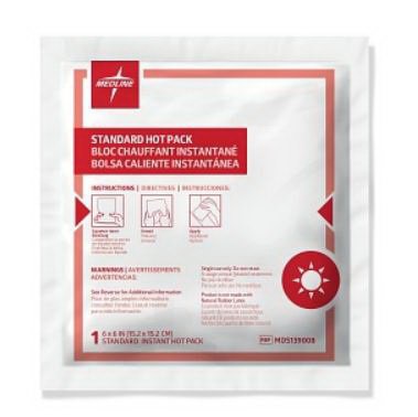 PACK, HOT INSTANT GEL 6"X6" (24/CS)