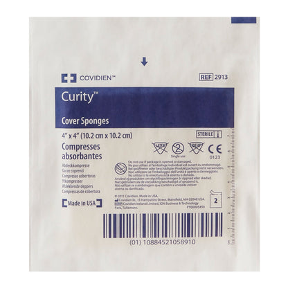 SPONGE, CVR 4"X4" STR (2/PK 25PK/TR) KENDAL