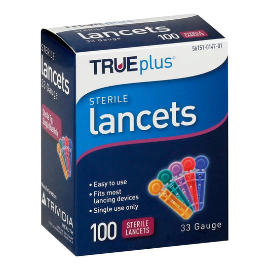 LANCET, TRUPLUS 33G TWIST (100/BX 50BX/CS)