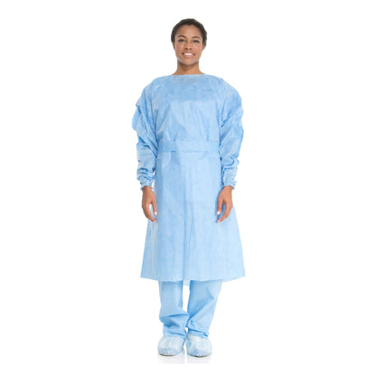 GOWN, COVER BLU XLG (10/PK 10PK/CS)