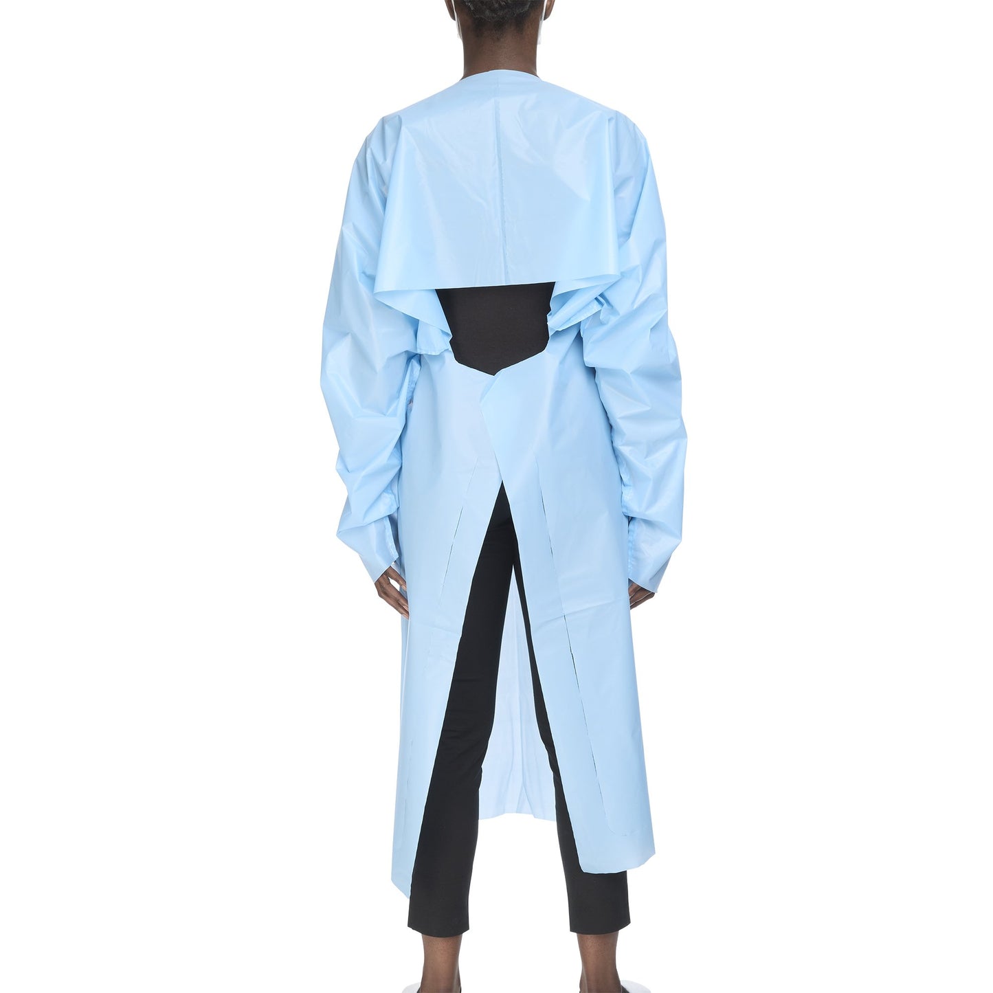 GOWN, PROT OVER THE HEAD AAMI LVL2 POLY BLU (75/CS)