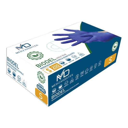 GLOVE, EXAM BIODEGRADABLE SM 4.0MIL 9.5" (200EA/BX 10BX/CS)