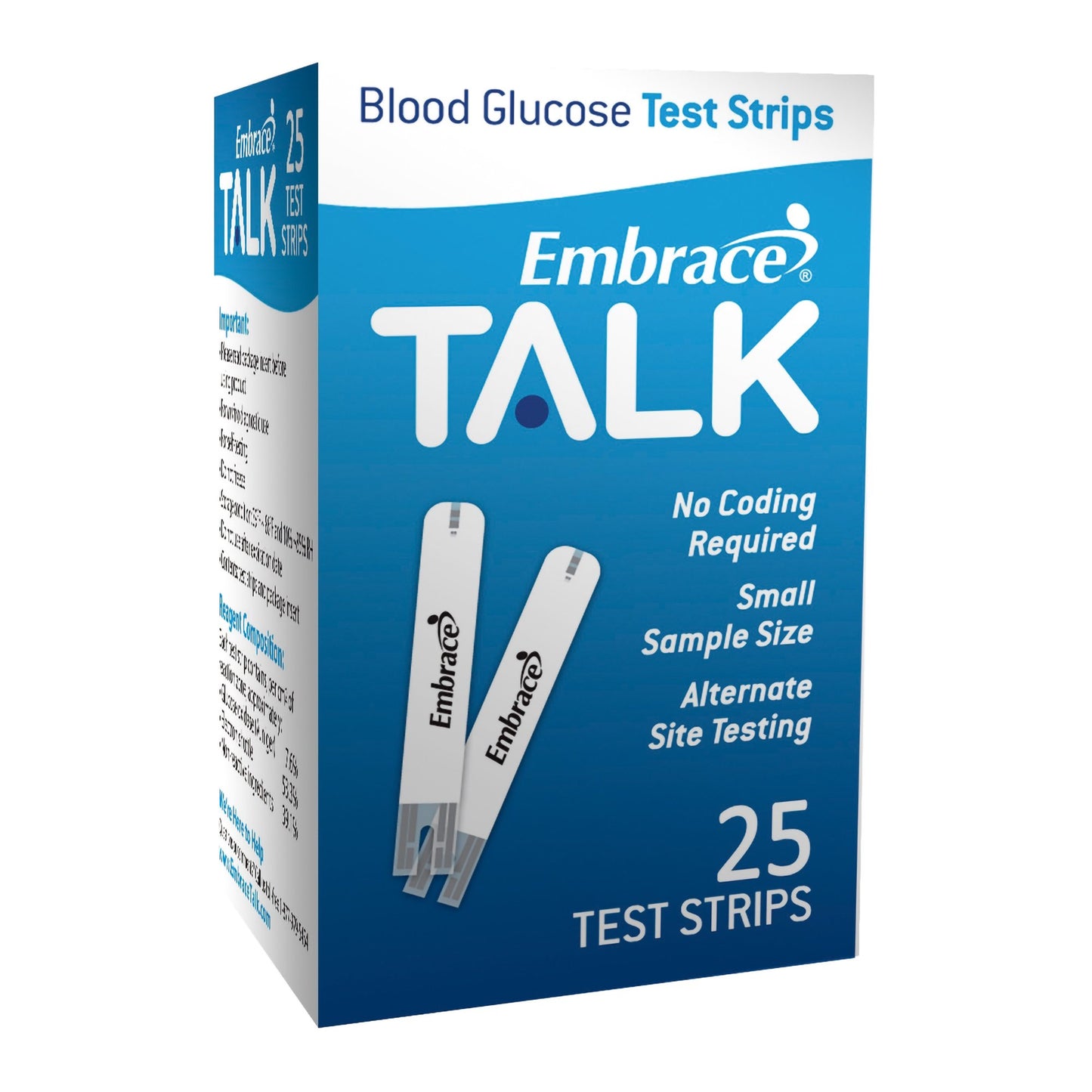 STRIP, TEST EMBRACE TALK (25/BX)