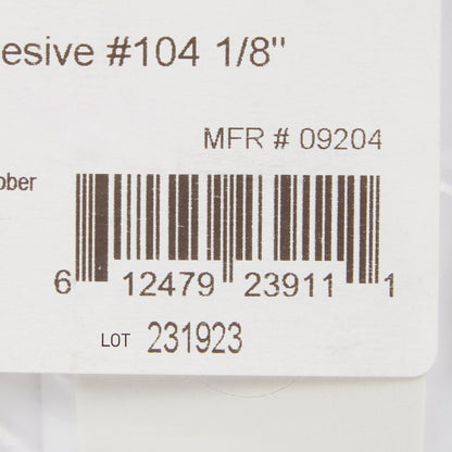 PEDI-PAD, FOAM ADH WHT #104-1//8" (100/PK 20PK/CS)