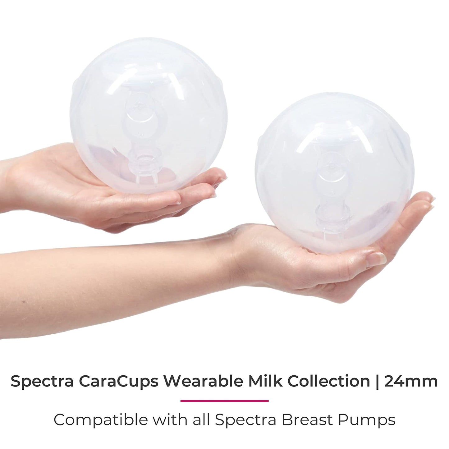 INSERT, WEARABLE MILK COLLECTION CARA CUPS 24MM