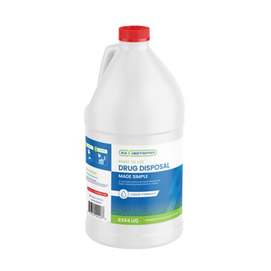 BOTTLE, RX DESTROYER W/HARDENER PKTS 64OZ (4/CS)