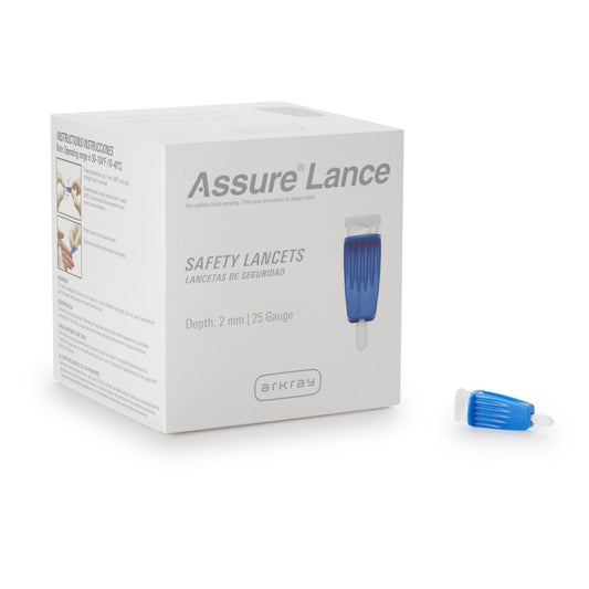 LANCET, ASSURE 100'S (100/BX 48BX/CS)