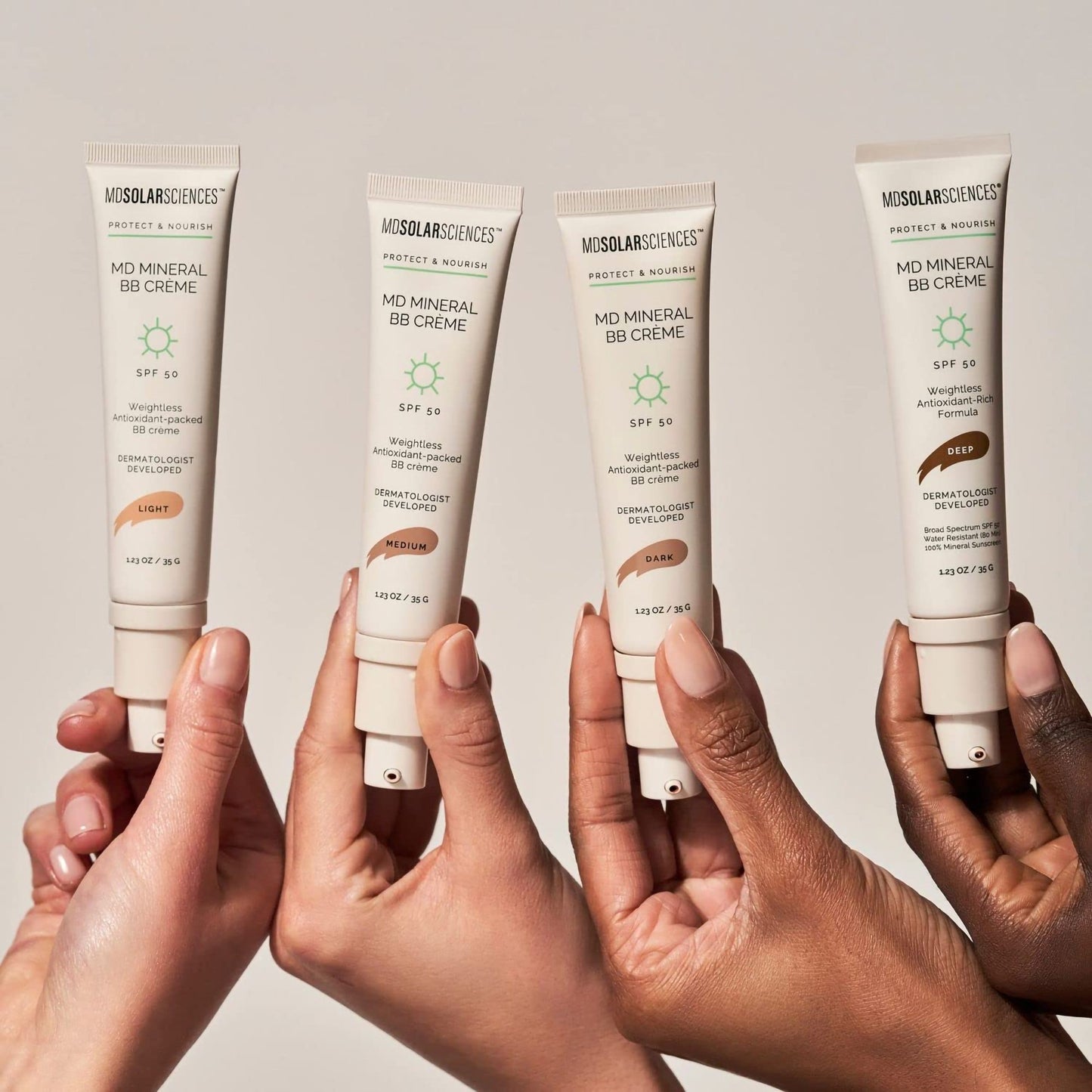 CREAM, SPF MD MINERAL BB MED 1.23OZ (3/PK 8PK/CS)