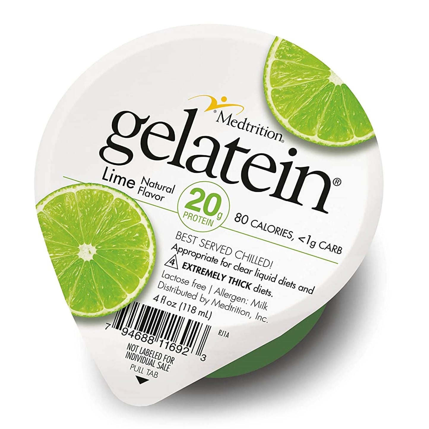 GELATEIN, PROSOURCE HIGH PROTEIN LIME 4OZ (36/CS)