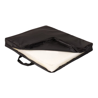CUSHION, SEAT GEL FLOTATION NYLON BLK