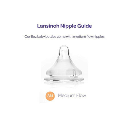 BOTTLE, BABY FEEDING LANSINOH 8OZ (4/CS)