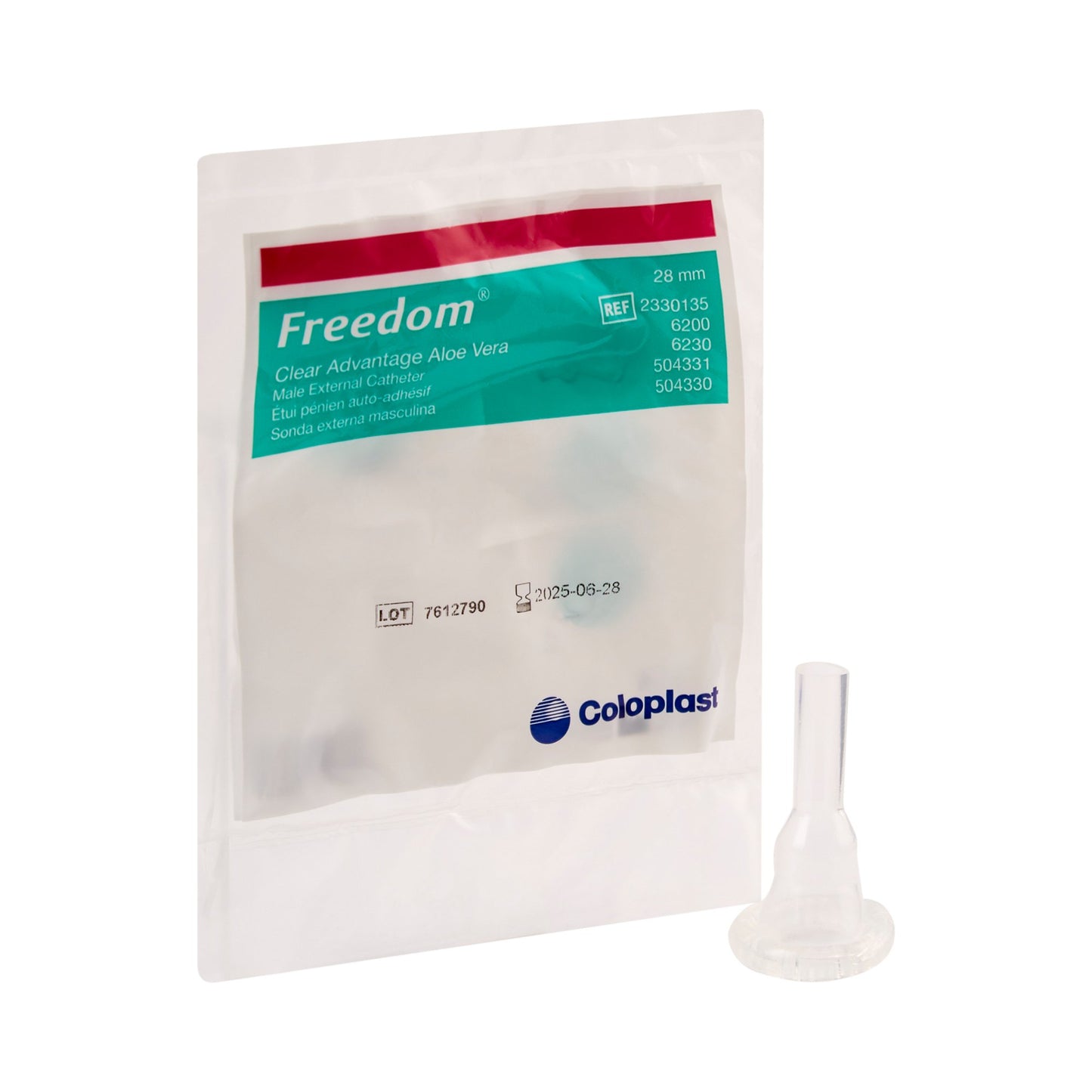 CATHETER, MALE EXT ADVANT CLR MED (100/CS) MENTOR