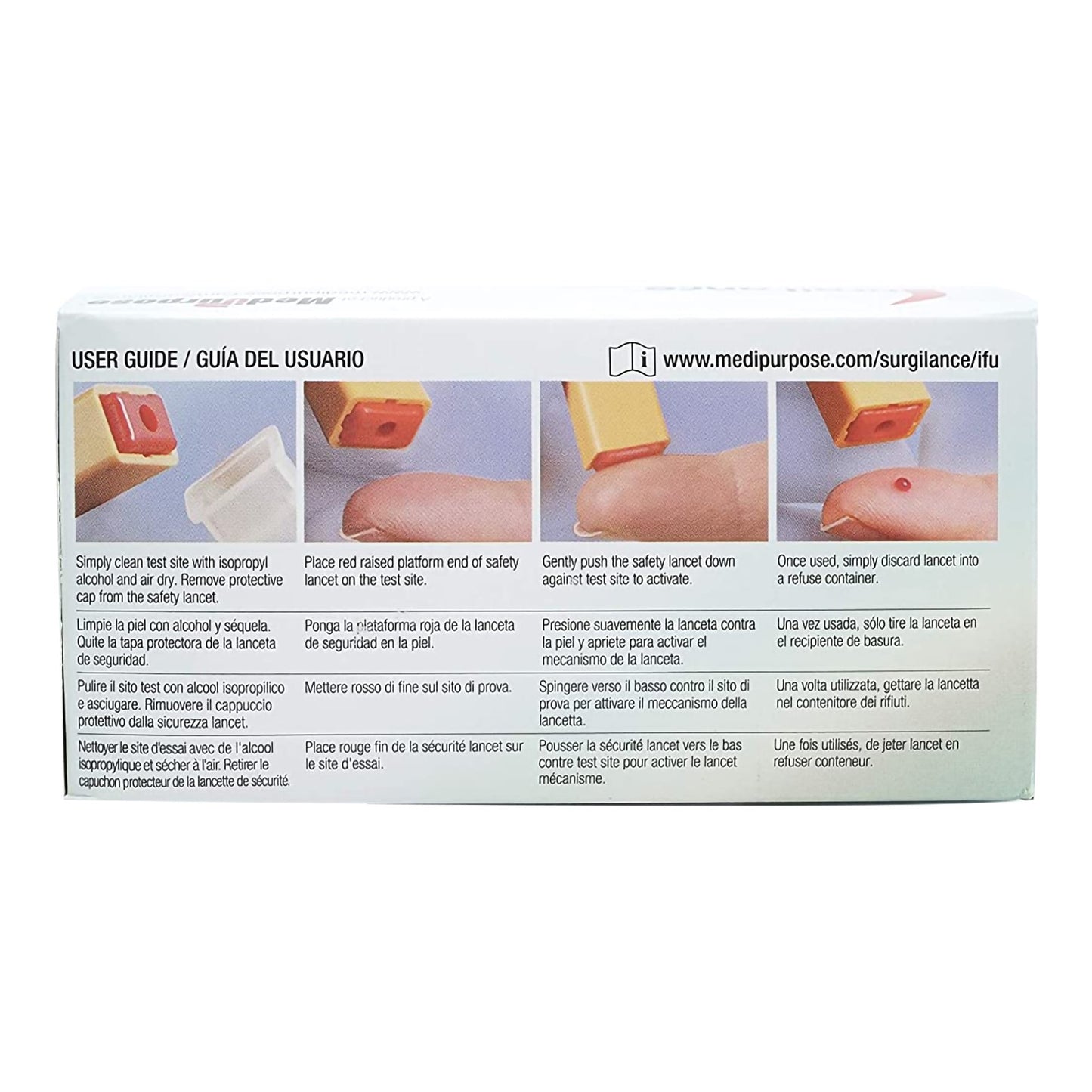 LANCET, NDL 21GX1.8MM GRY (100/BX)