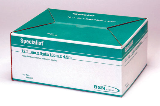 SPLINT, PLASTER CAST SPEC XFASST WHT 3"X15" (50/B