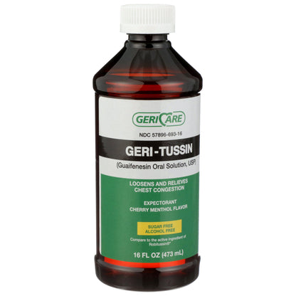 GERI-TUSSIN, LIQ 16OZ (12/CS)
