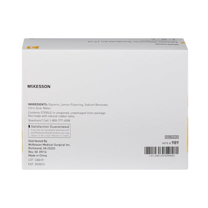 SWABSTICK, LEMON GLYCERIN STR (25/BX 10BX/CS)