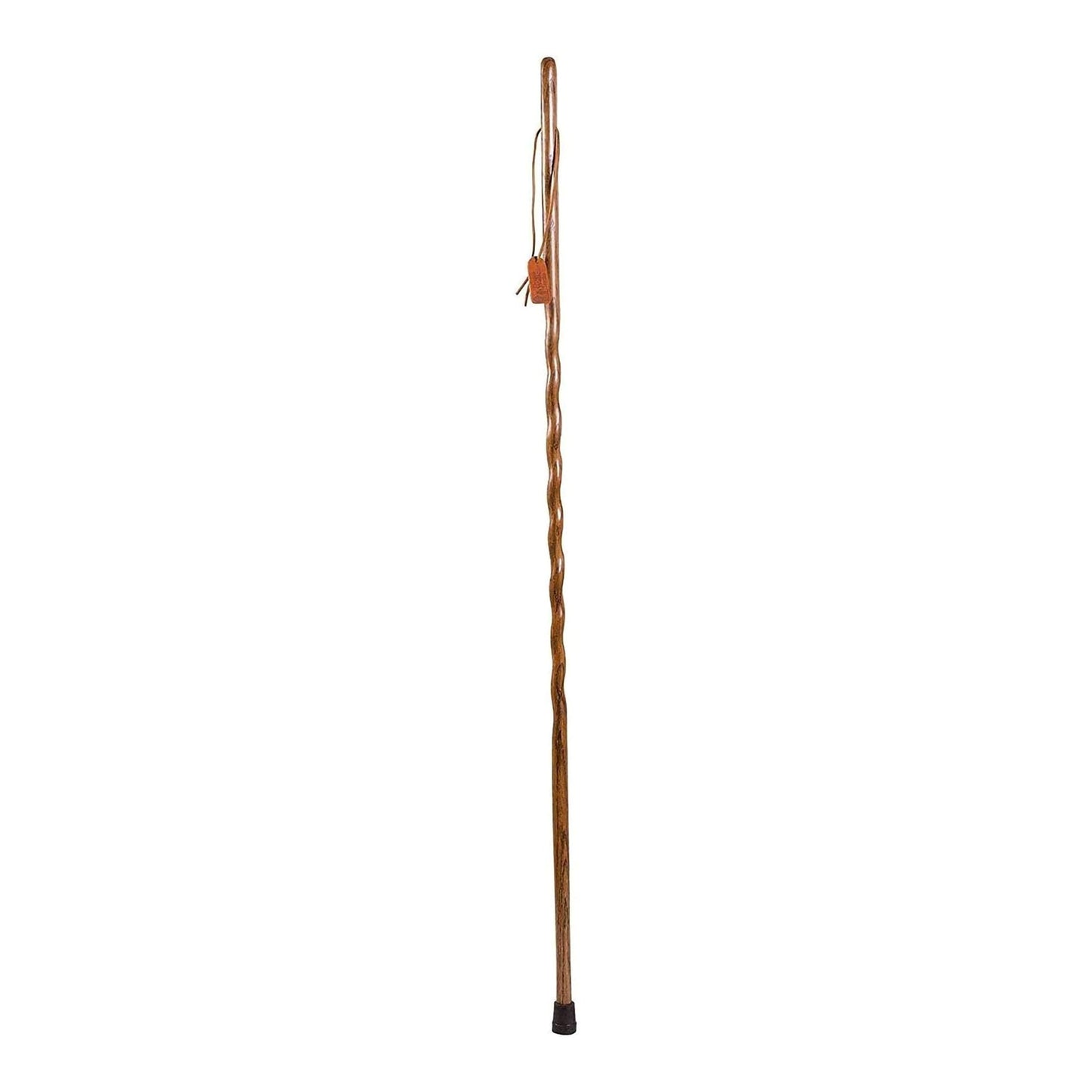 STICK, WALKING WOOD BRAZOS 55 TWISTED OAK BACKPACKER BRN 55"