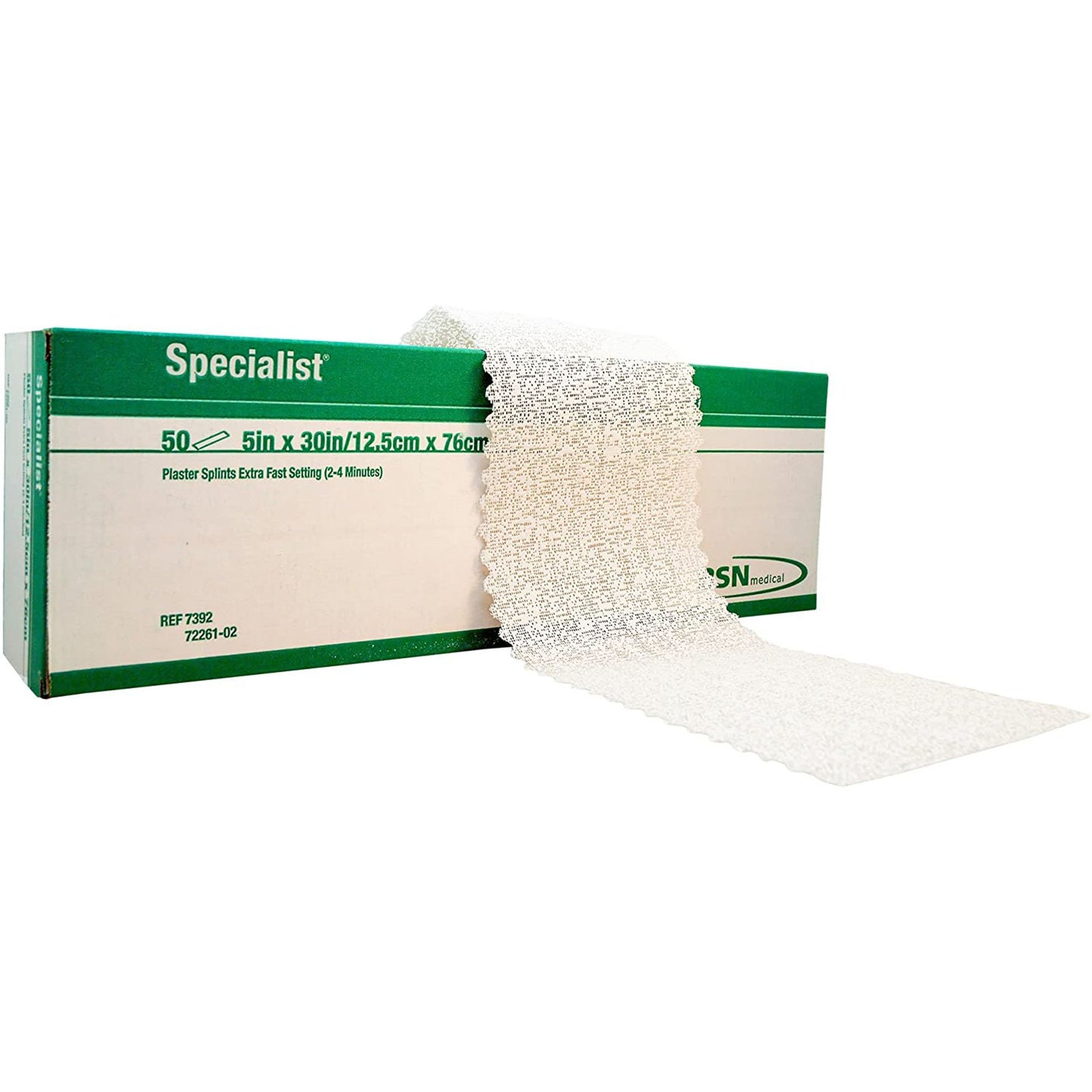 SPLINT, PLASTER CAST SPEC XFAST WHT 5"X30" (50/B