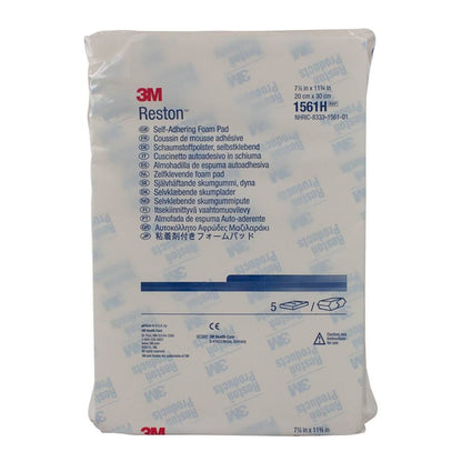 DRESSING, PAD FOAM RESTON 7.875"X11.5" (5/PK 5PK/CS)