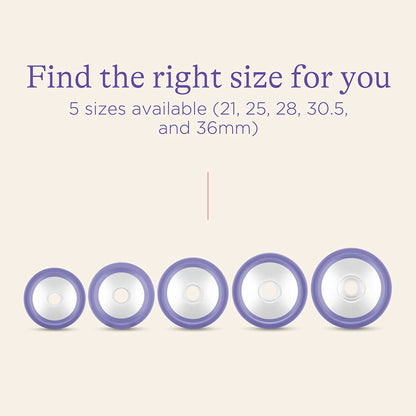 FLANGE, PUMP COMFORT FIT BREAST 28MM (2/PR 6PR/CS)