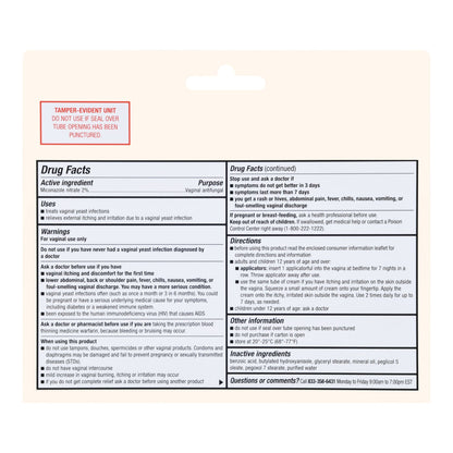 MICONAZOLE 7, CRM FT W/DISP APPL1.59OZ