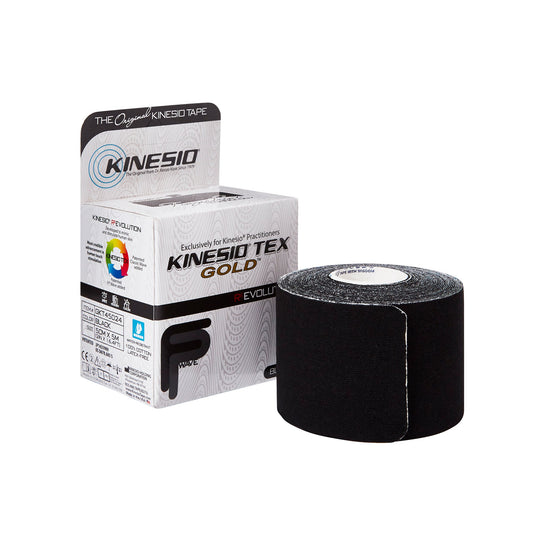 TAPE, ADH KINESIO BLK 2"X5.5YD