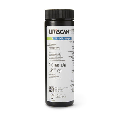 URINE TEST STRIP, URISCAN 10SGL (100/BT 10BT/CS)