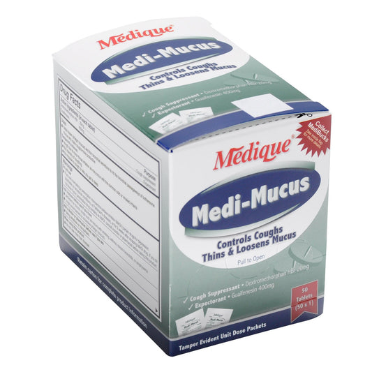 MEDI-MUCUS, TAB (50/BX 24BX/CS)
