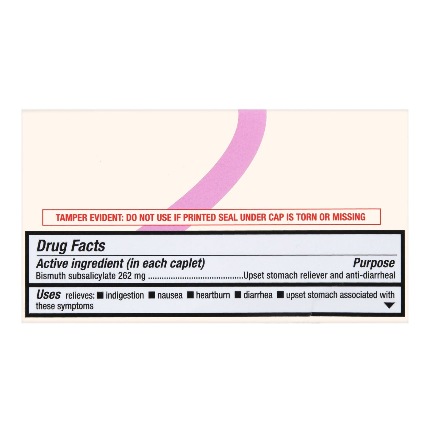 STOMACH RELIEF, TAB FT SM 262MG (40/BT)