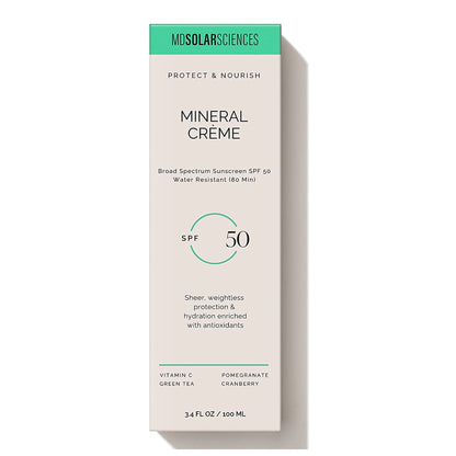 SUNSCREEN, CREAM MINERAL SPF503.4OZ (6/PK 8PK/CS)