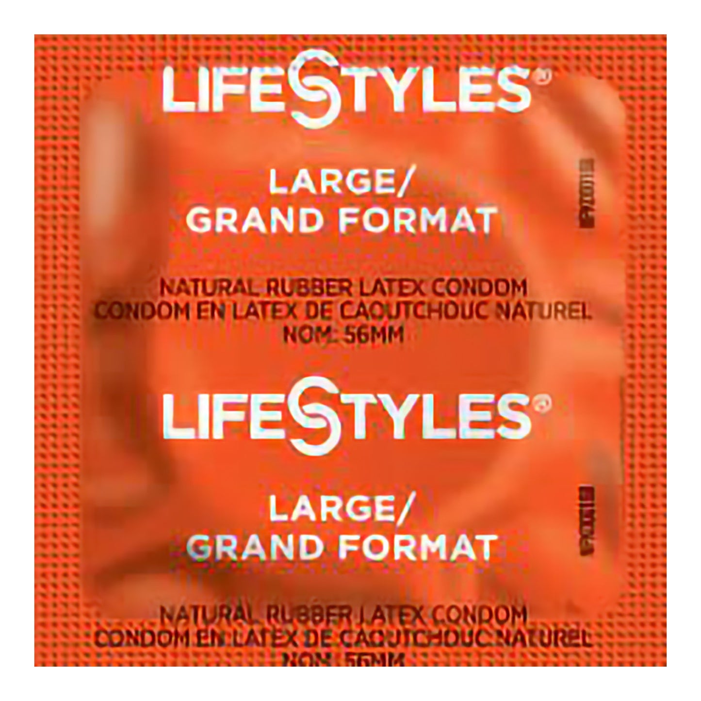 CONDOM, LIFESTYLES LATEX 1008 LG (1008/CS)