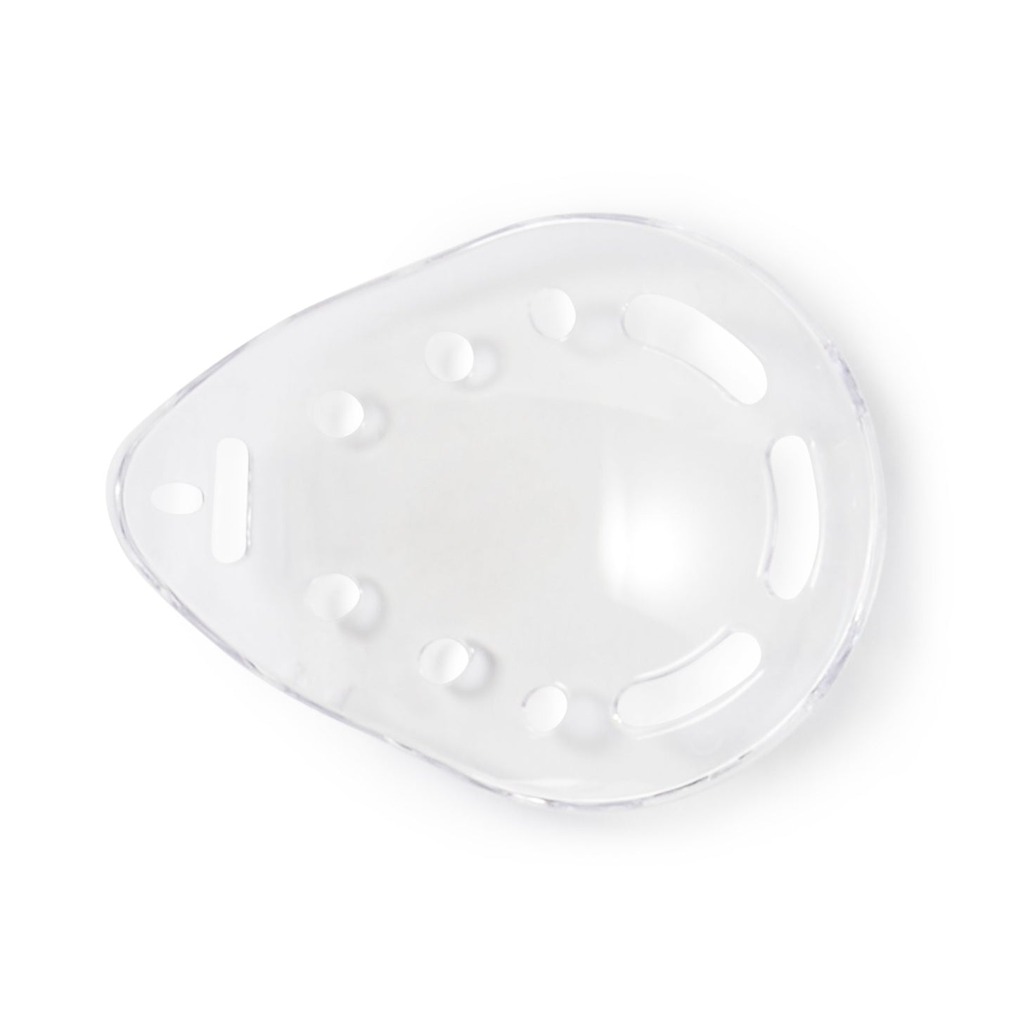 EYE SHIELD, UNIV CLR PLAS VENTED (50/BX)