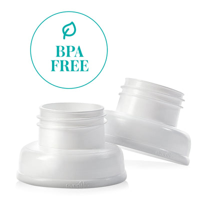 ADAPTER, PUMP BALANCE+ F/WIDE NECK BOTTLE 2PK (12PK/CS)