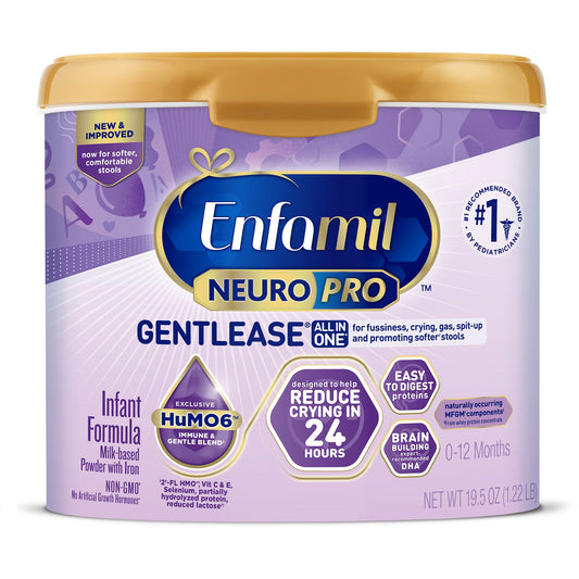 FORMULA, ENFAMIL PDR NEUROPRO GENTLEASE INF 19.5OZ (4/CS)