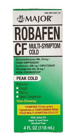 ROBAFEN CF, SYRP 100MG-10MG-5MG 118ML