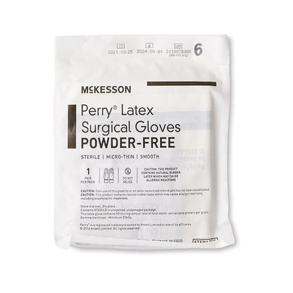 GLOVE, SURG LTX 6.0 STR2 SMTH MICROTHIN (50PR/BX 4BX/CS)
