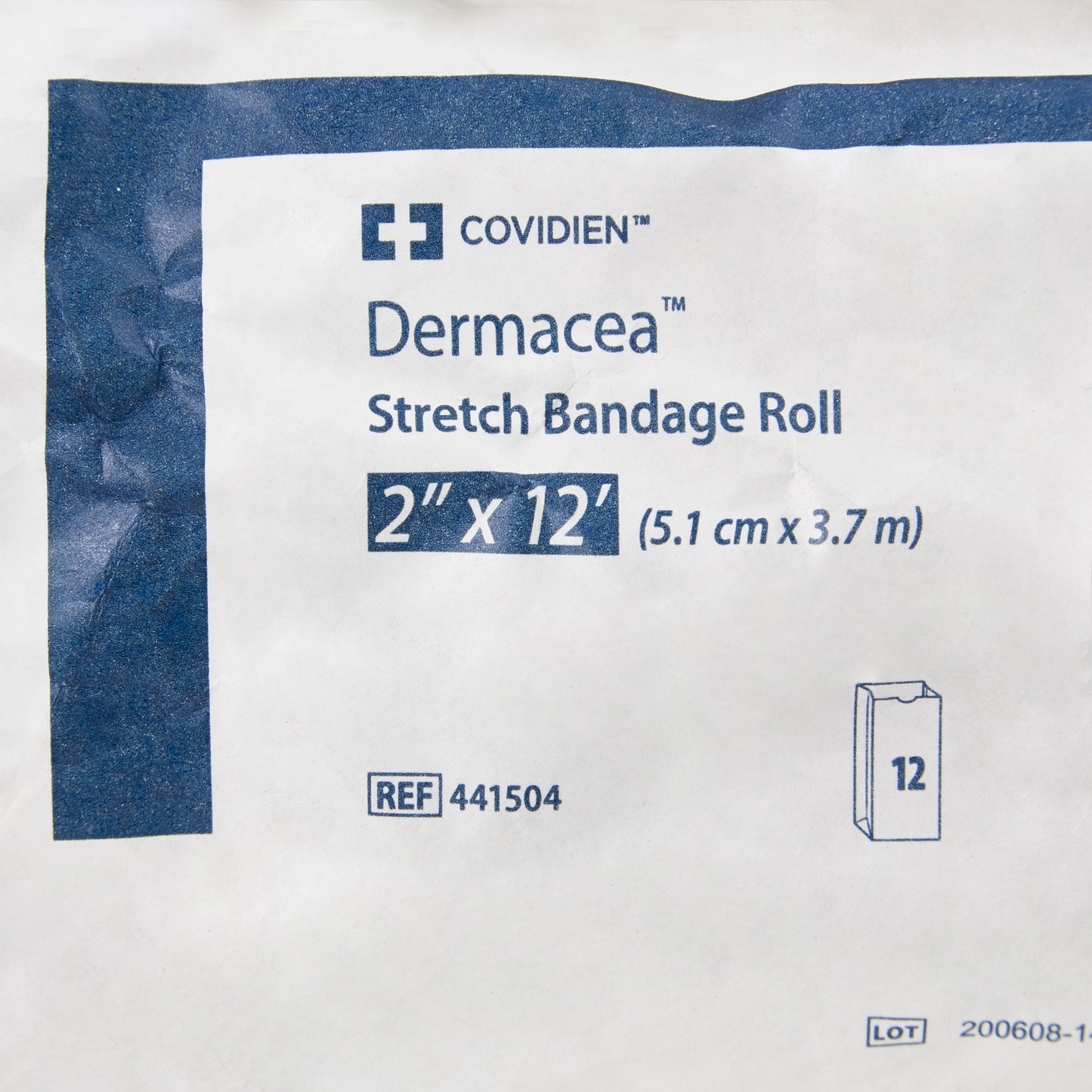 BANDAGE, STRETCH DERMACEA ST 2"X75" (12/PK 8PK/CS)