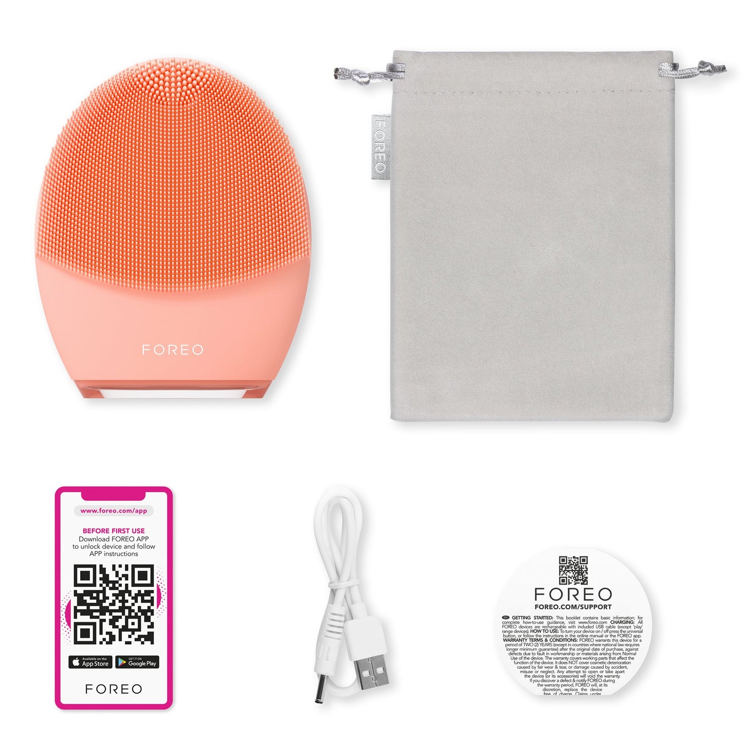 BRUSH, MASSAGE LUNA 4 FACIAL TSONICTM CLEANSE/FIRMING