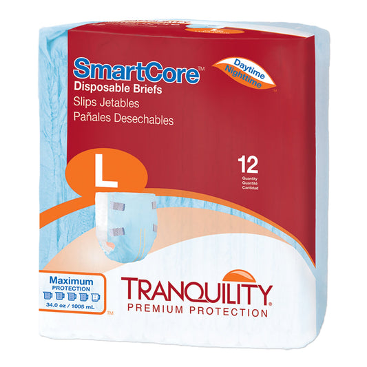 BRIEF, INCONT SMARTCORE LG (1 2/PK 8PK/CS)