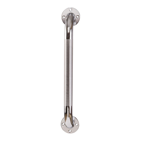 BAR, GRAB DMI F/BATH & SHOWER SAFETY TXT STEEL SLVR 16"