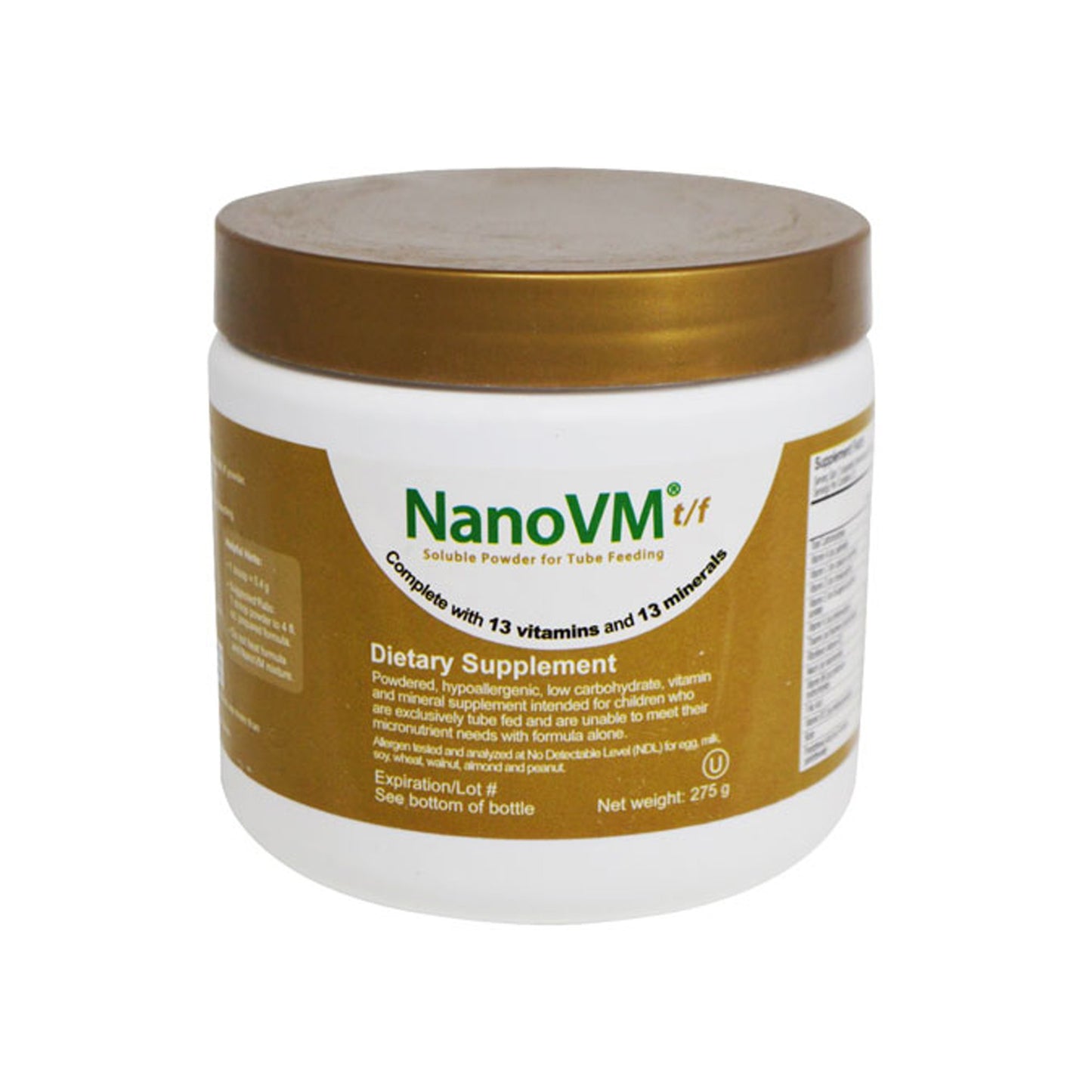 SUPPLEMENT, VIT/MIN NANO VM TFPOWDER 275G