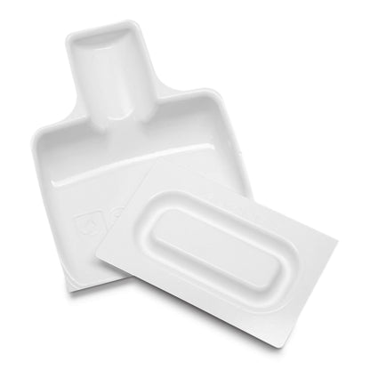 SCOOP, W/DETACHABLE SCRAPER (50/BG 6BG/CS)