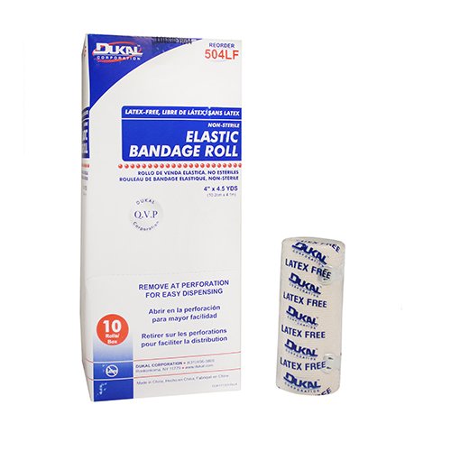 BANDAGE, ELAS LF 4" (10RL/BX 5BX/CS)