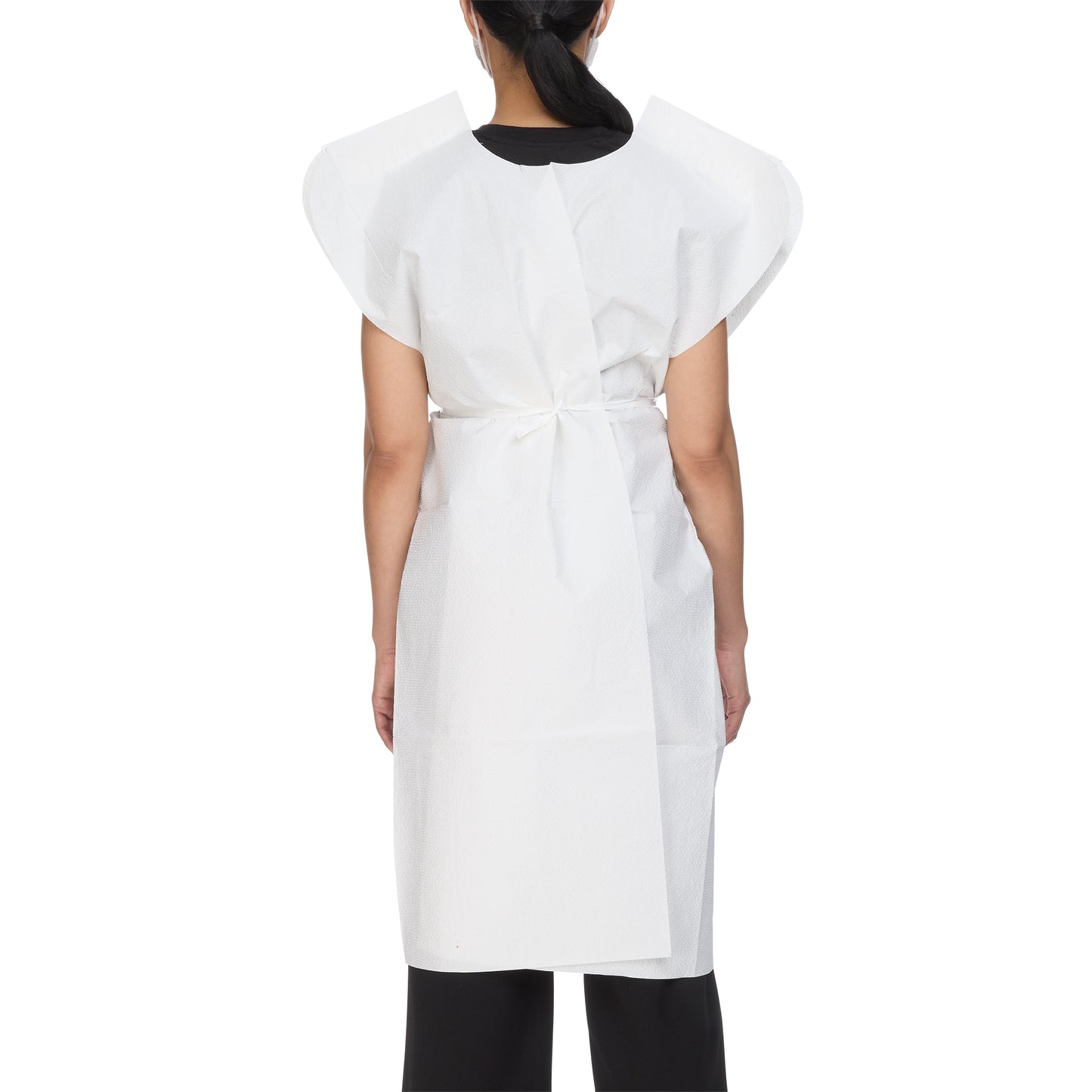 GOWN, EXAM 3PLY WHT 30X42 (50/CS)