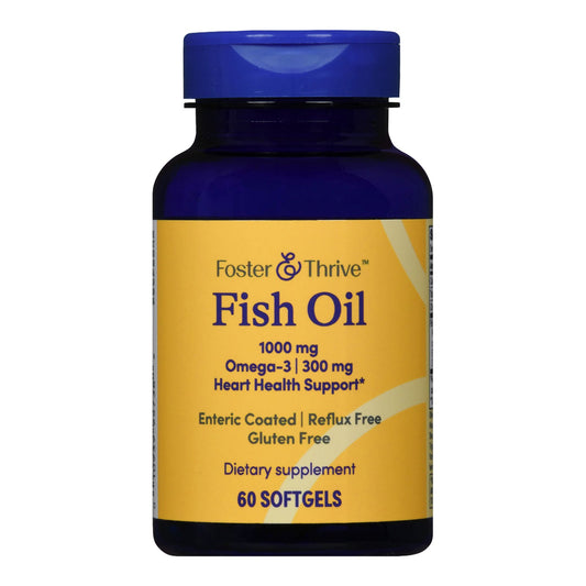 FISH OIL, CAP SGEL FT SM 1000MG (60/BT)