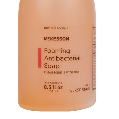 SOAP, MCKESSON FOAMING ANTIB BENZETHONIUM CHLORIDE 8.5OZ (24