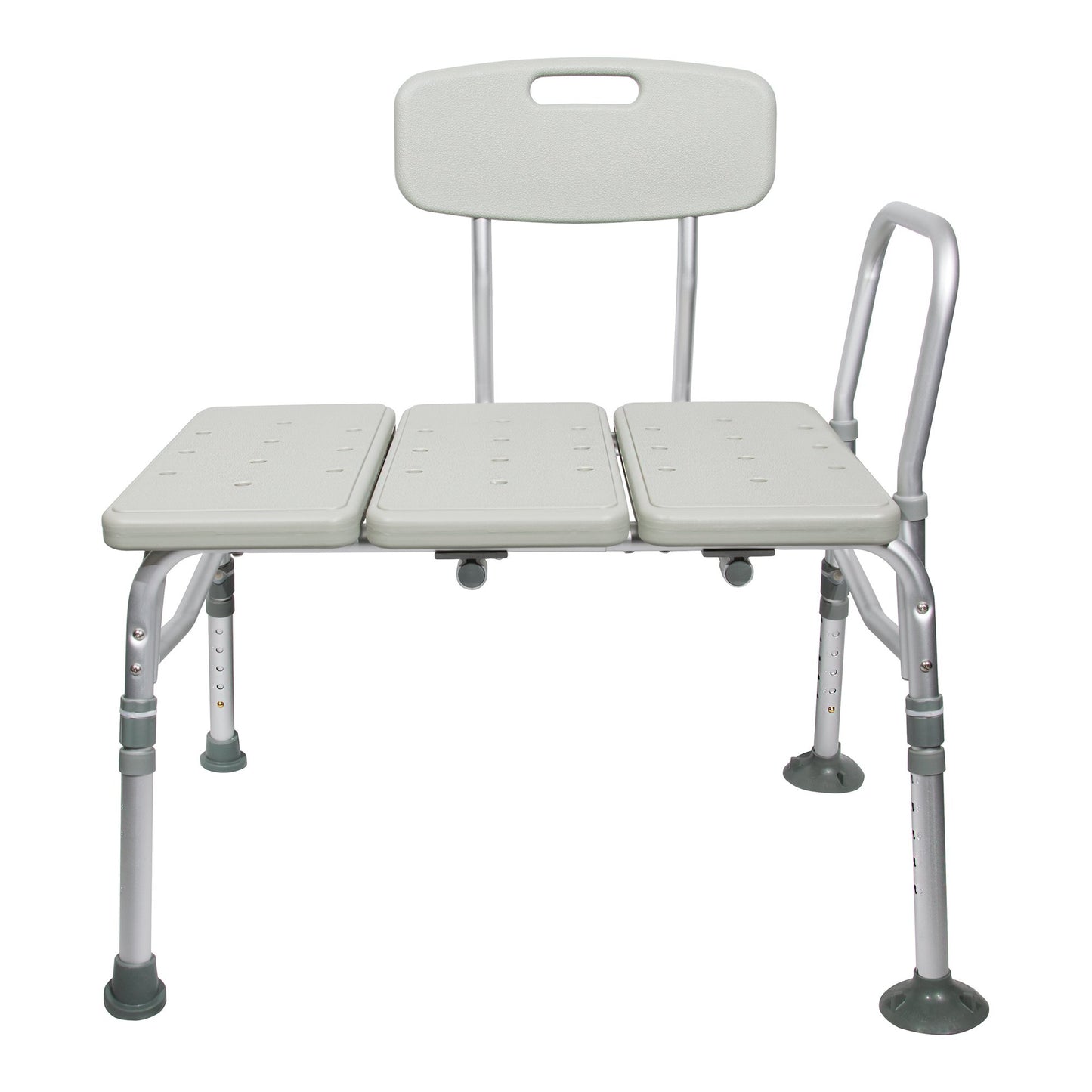 BENCH, TRANS W/BACK ALUM FRAME400LBS