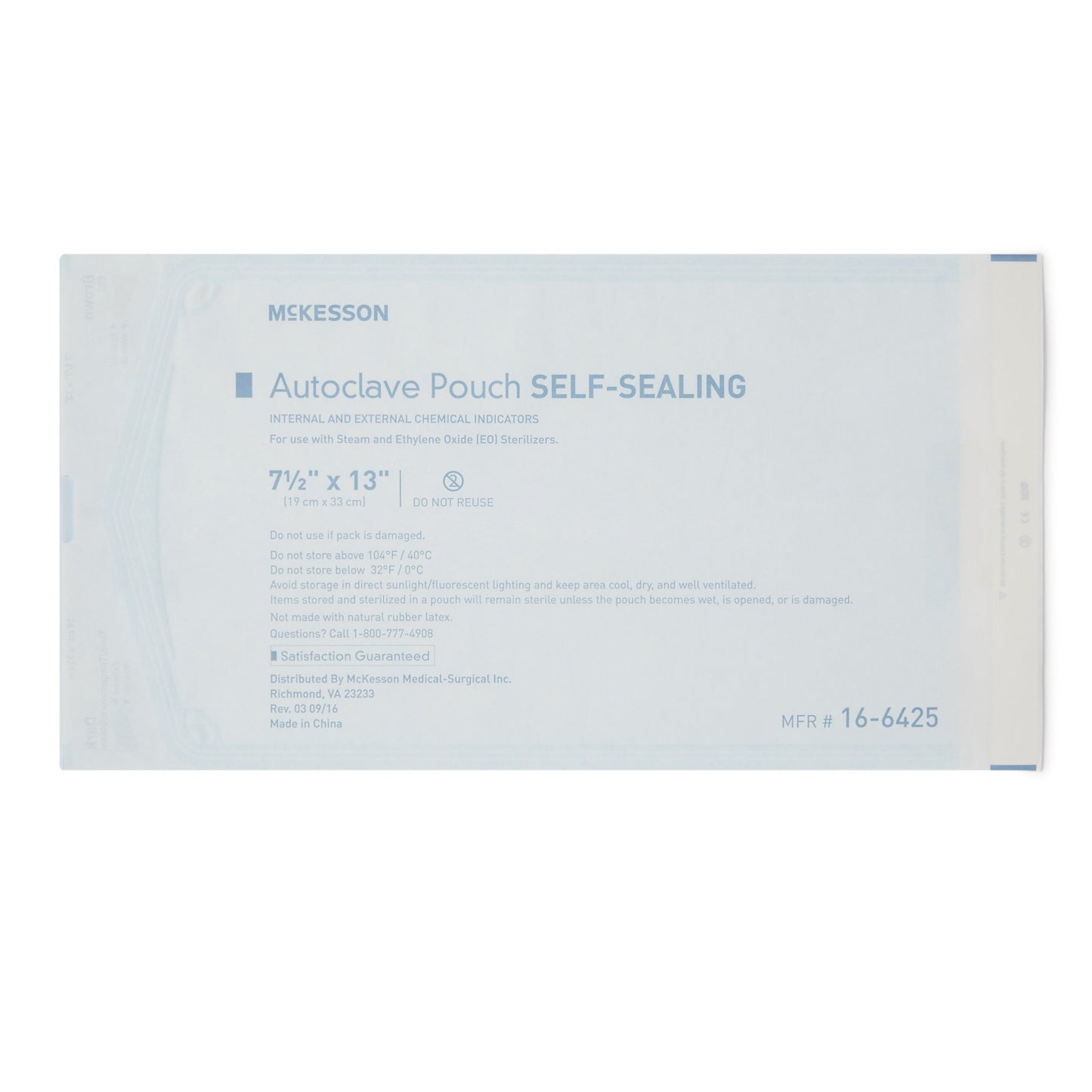 POUCH, SELF SEAL ECON 7.5X13 (200/BX 5BX/CS)